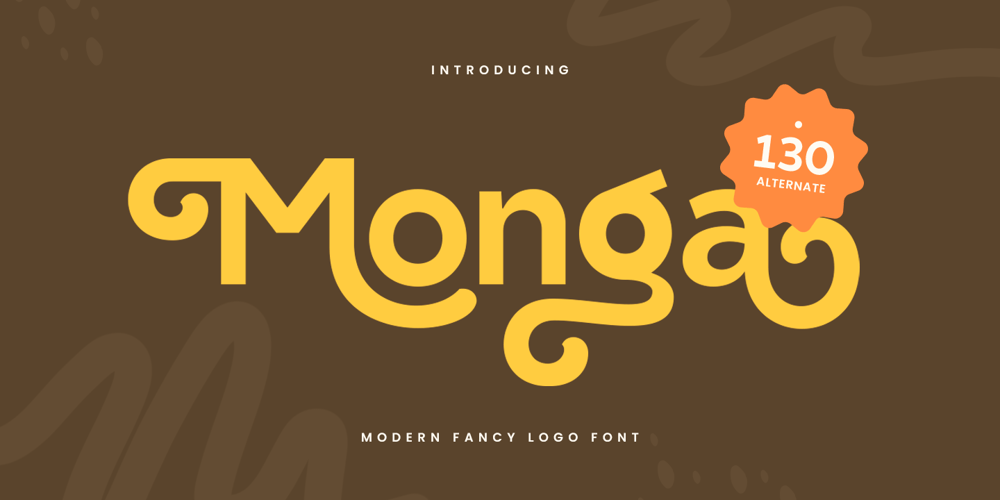 Monga font