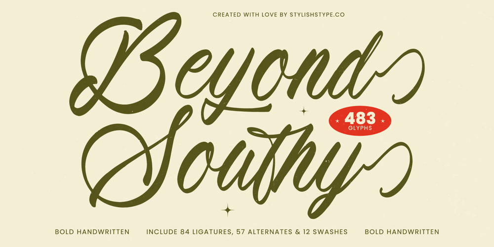 Beyond Southy font