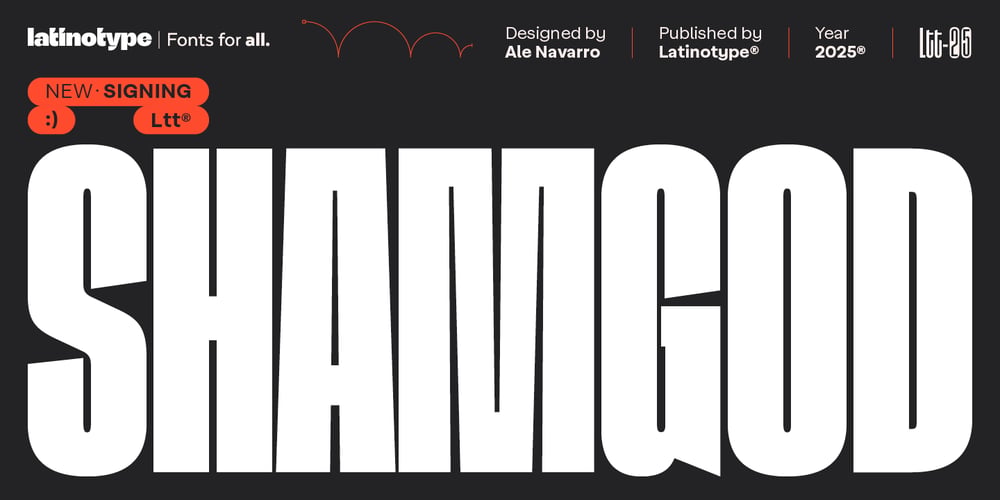 Shamgod font