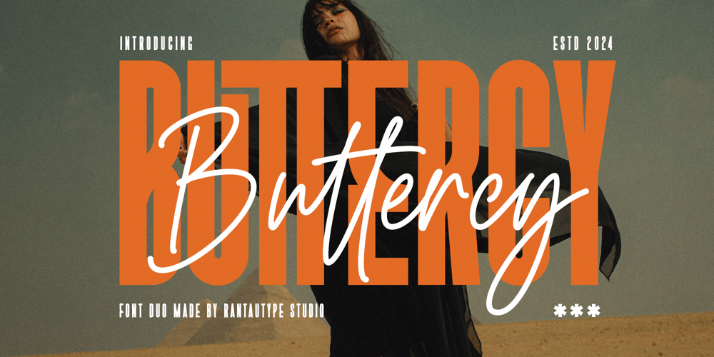Buttercy font