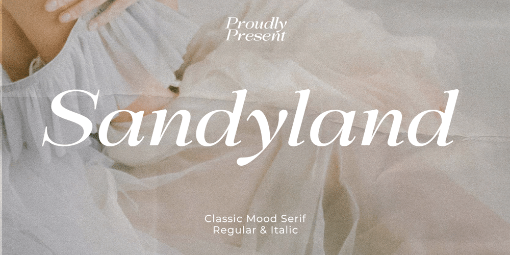 Sandyland Serif font