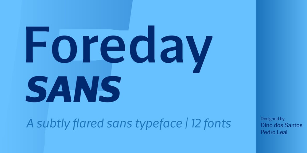 Foreday Sans font