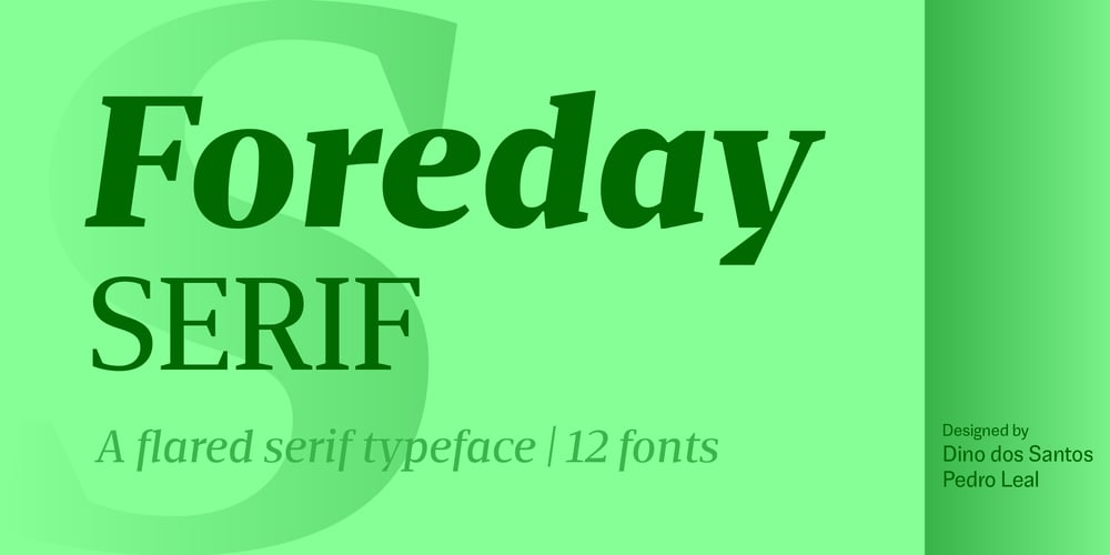 Foreday Serif font