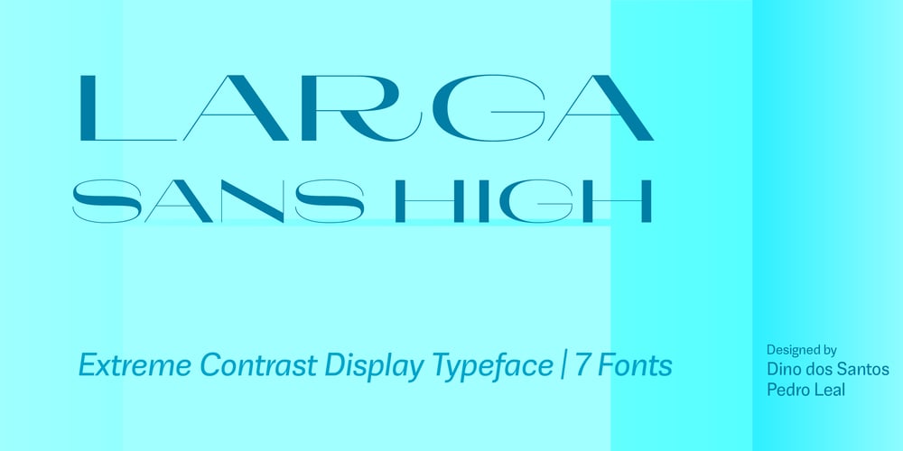 Larga Sans High font