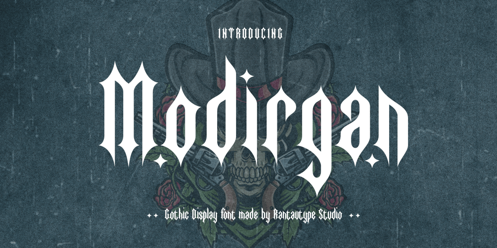 Modirgan font