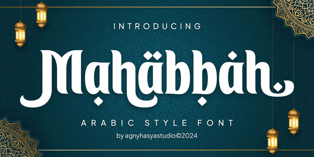 Mahabbah font
