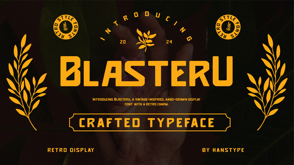 Blasteru font