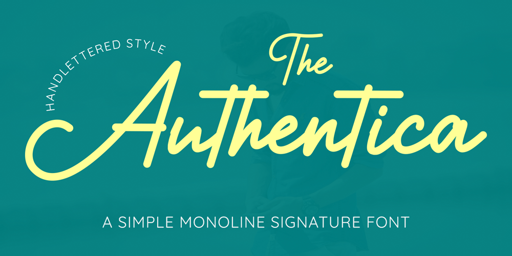 The Authentica font