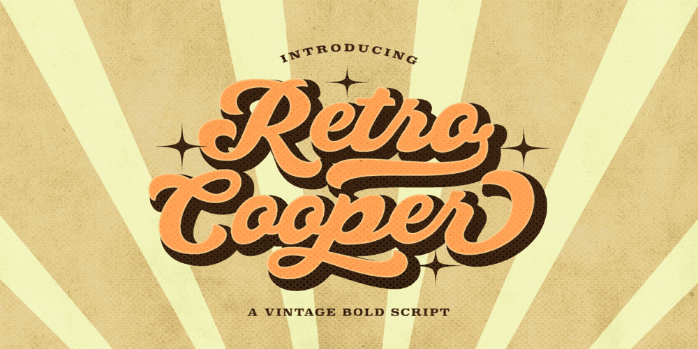 Retro Cooper font
