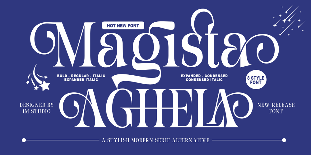 Magista Aghela font