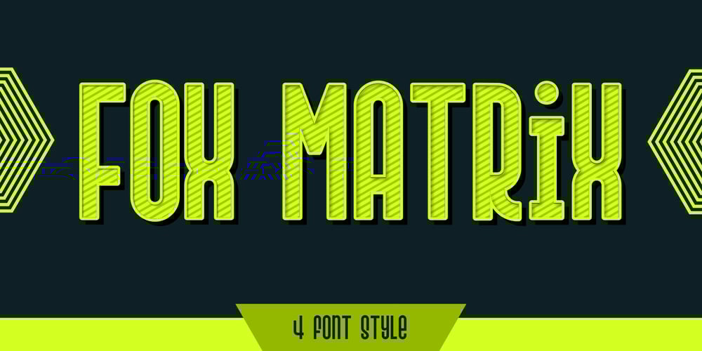 Fox Matrix font