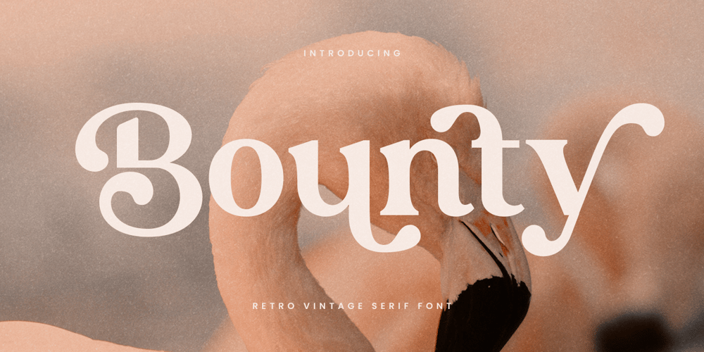 Bounty font