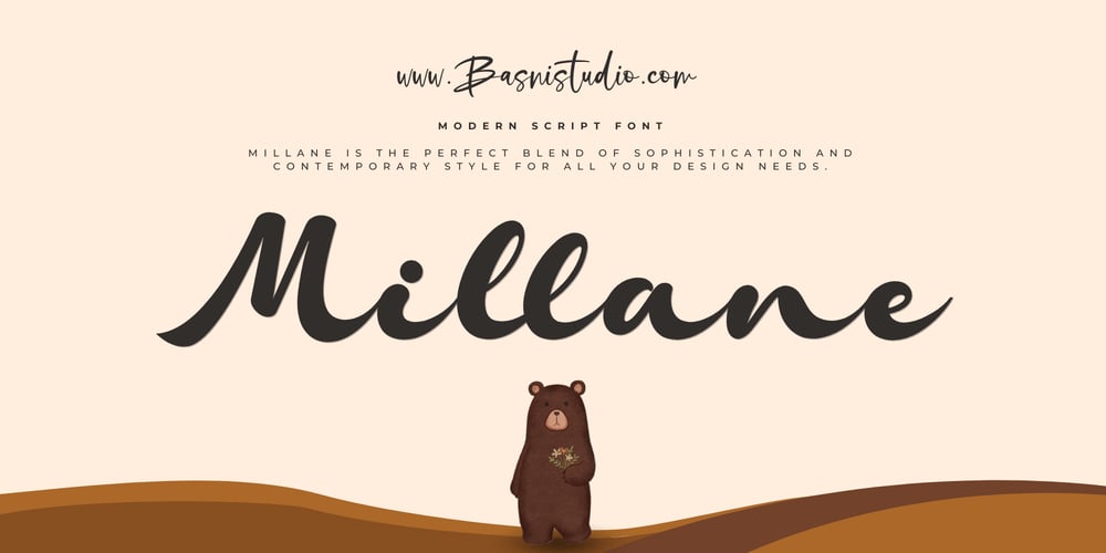 Millane font