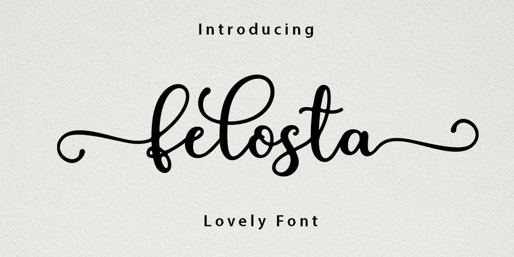Felosta font