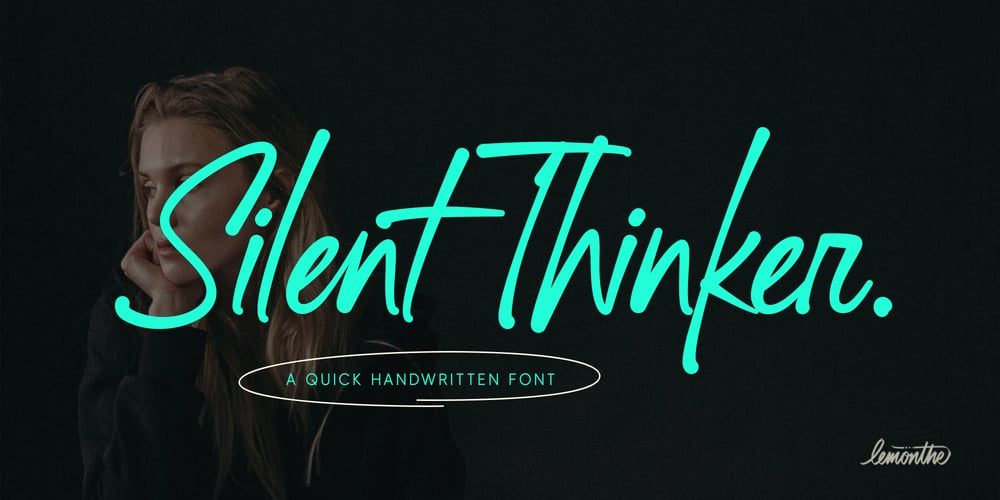 Silent Thinker font