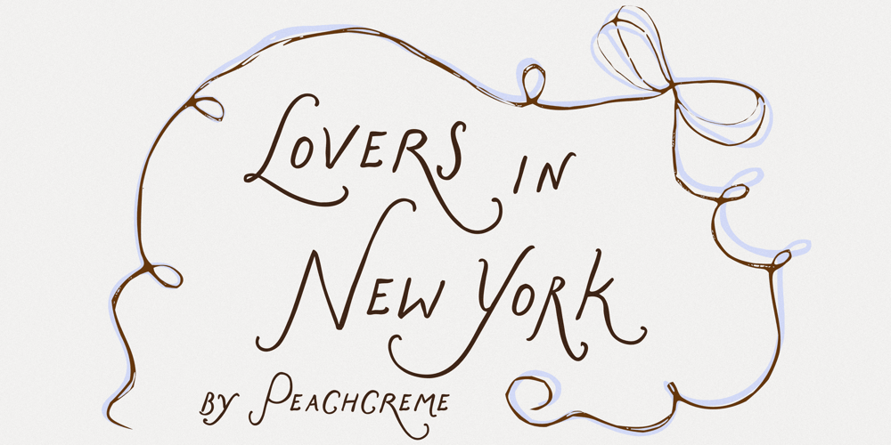 Lovers in New York font