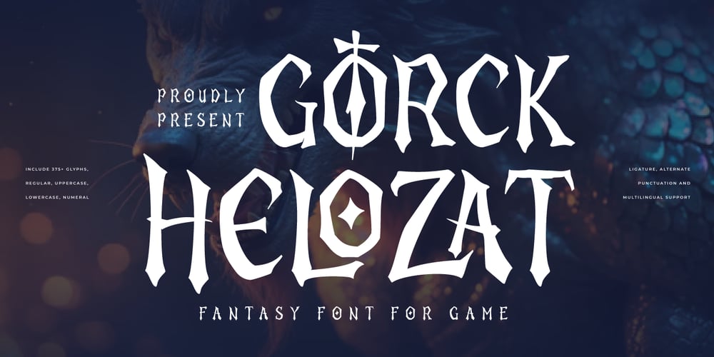 Gorck Helozat font