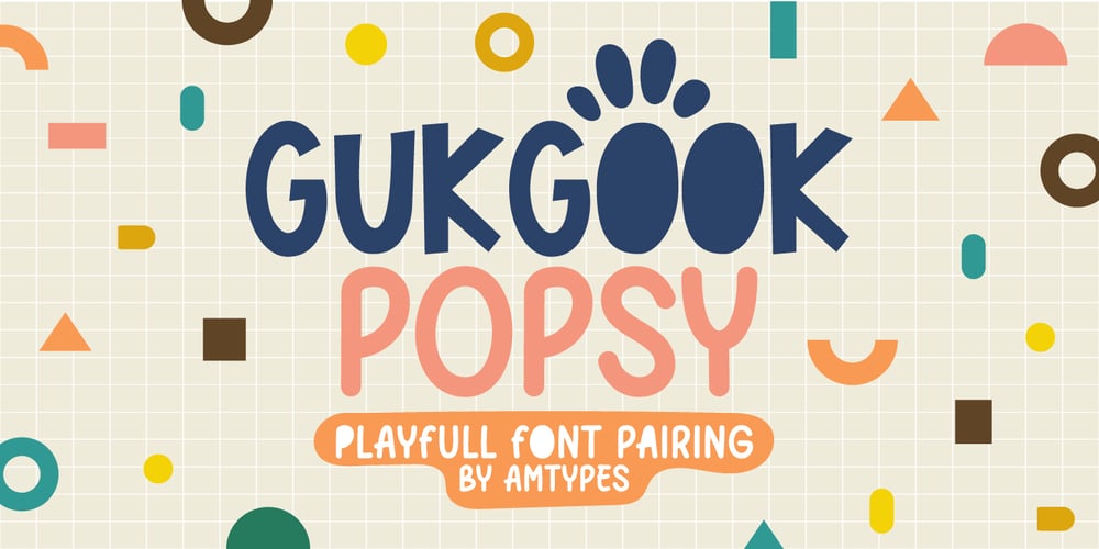 Gukgook Popsy font
