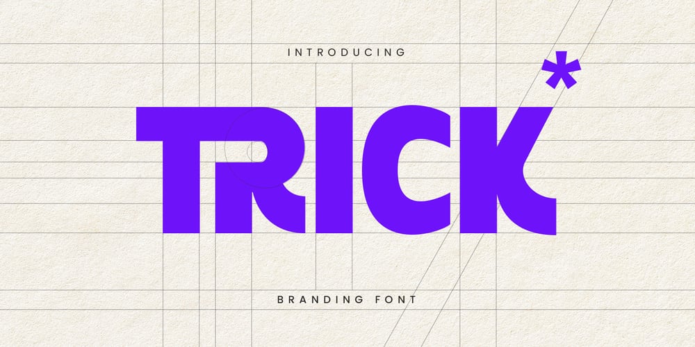 Trick SS font