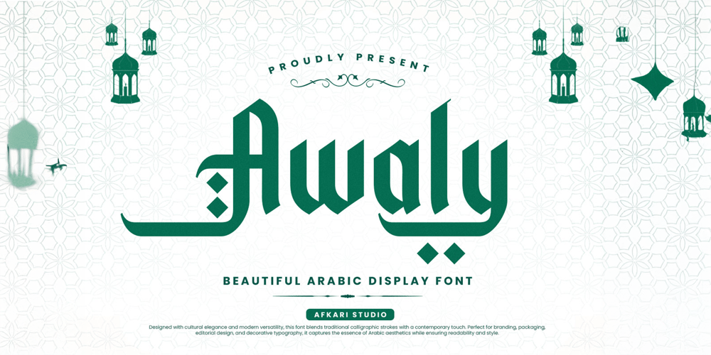 Awaly font