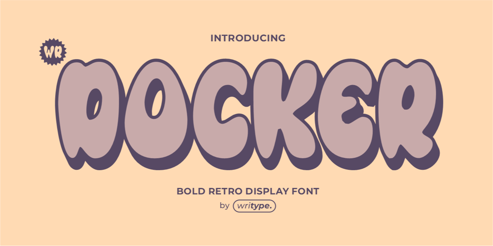 WR Docker font