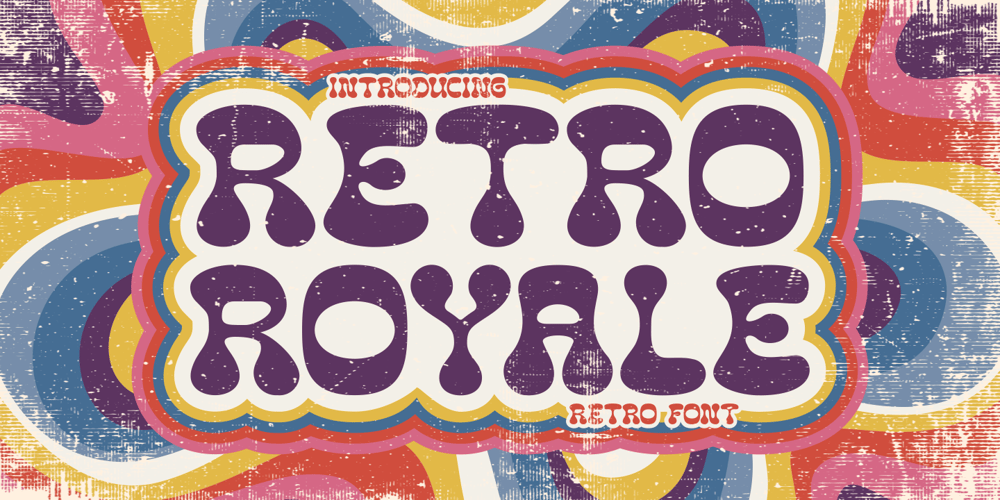 Retro Royale font