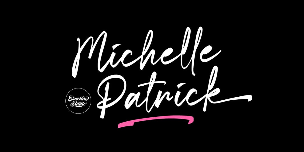 Michelle Patrick font