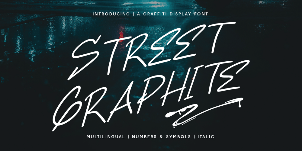 CF Street Graphite font
