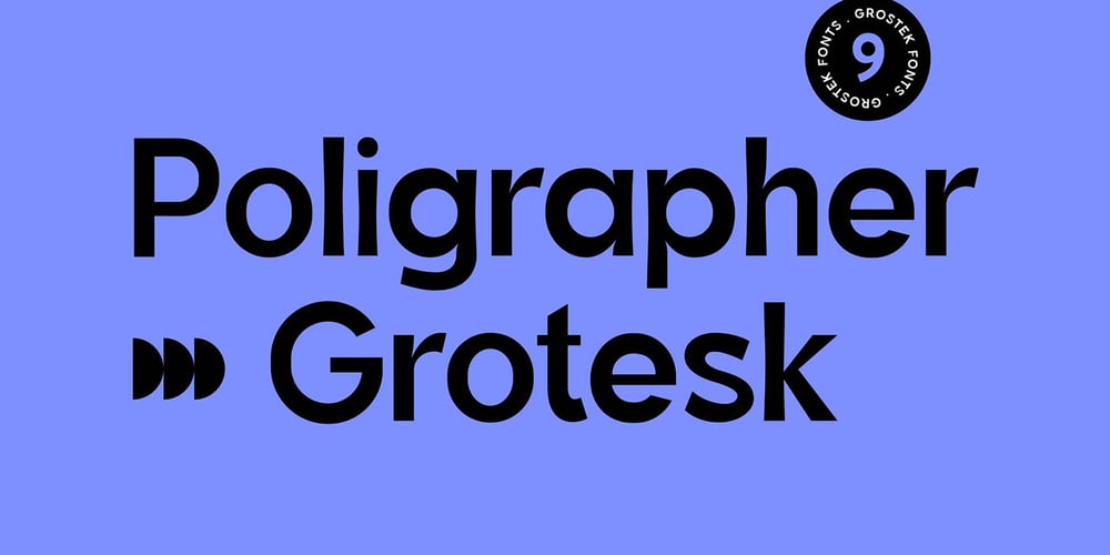 Poligrapher grotesk font