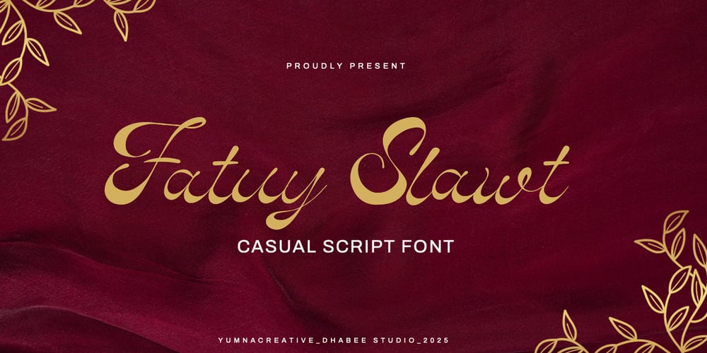 Fatuy Slawt font
