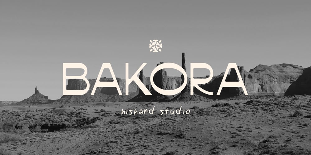 Bakora font