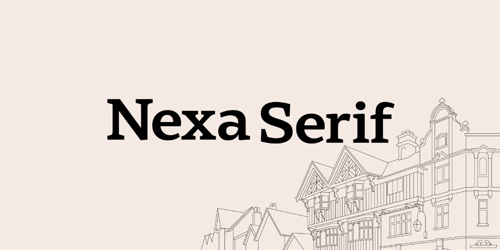 Nexa Serif font