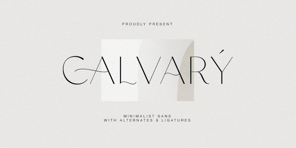Calvary font