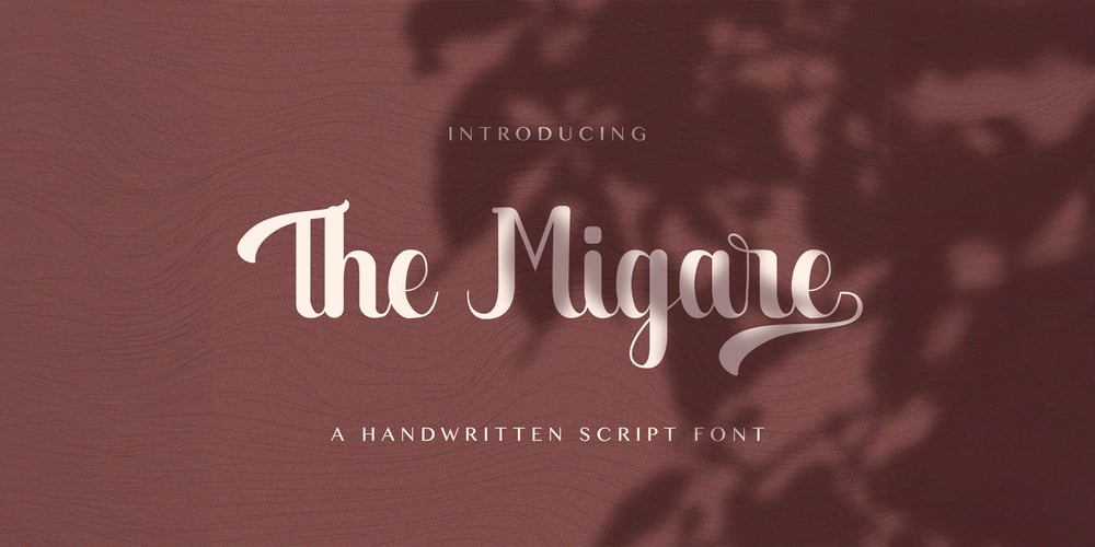 The Migare font