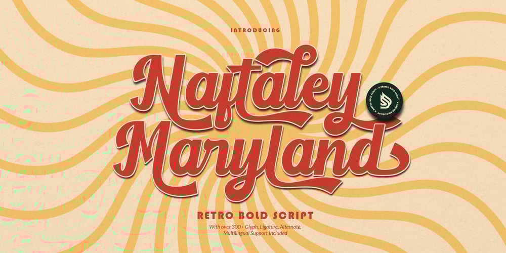 Naftaley Maryland font