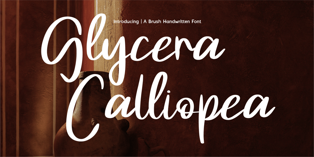 CF Glycera Calliopea font