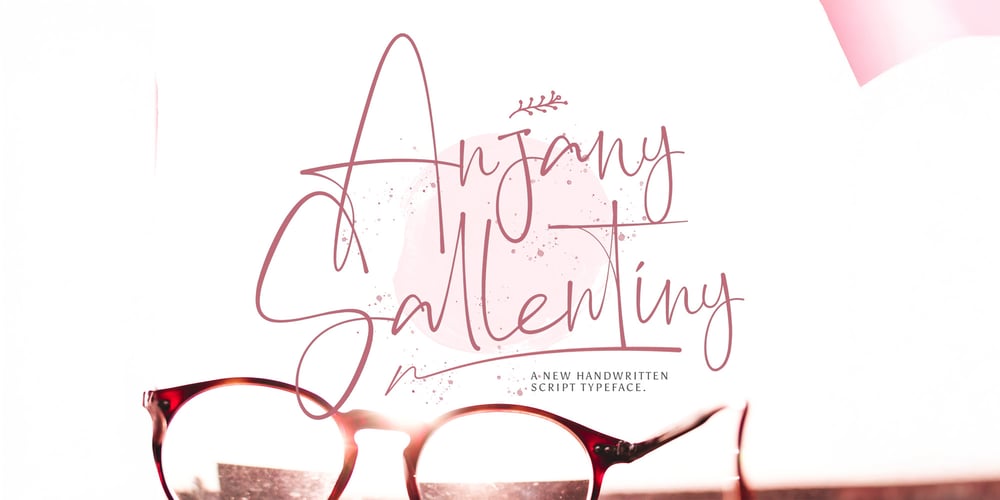 Anjany Sallentiny font