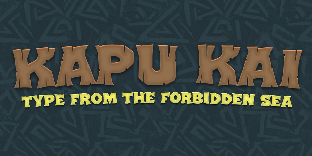 Kapu Kai font
