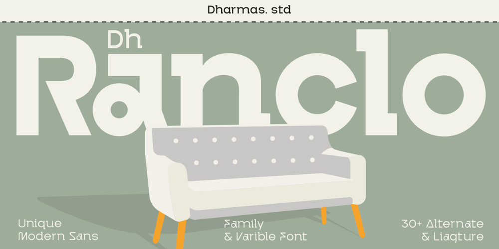 Dh Ranclo font