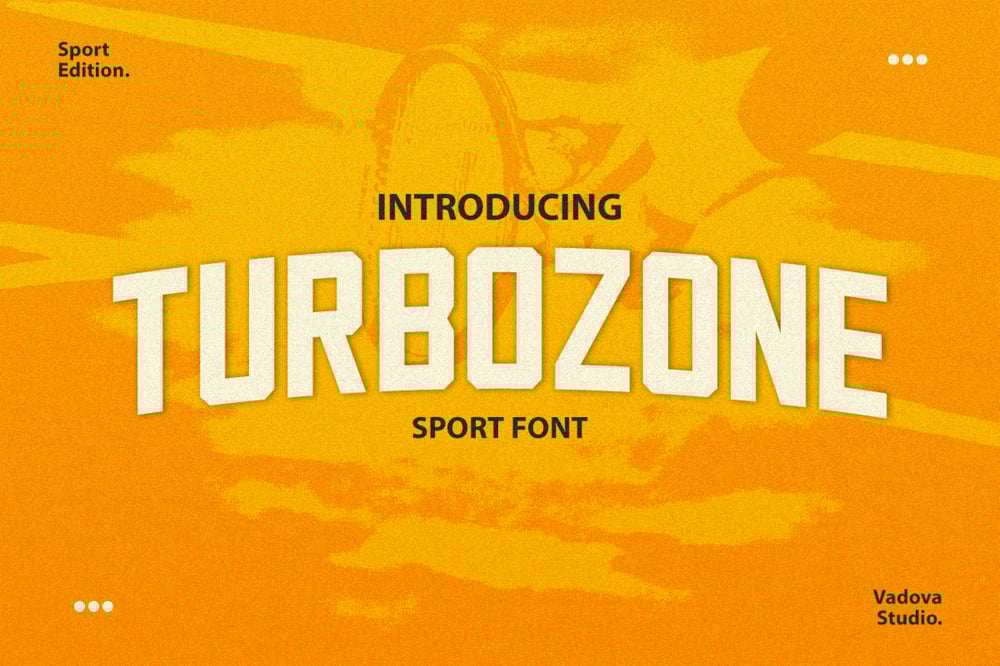 Turbozone font