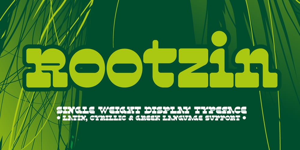 Rootzin font