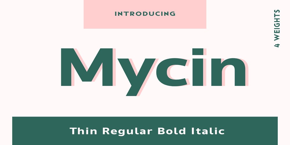 Mycin font