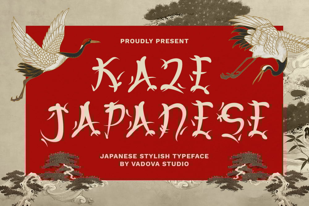 Kaze Japanese font