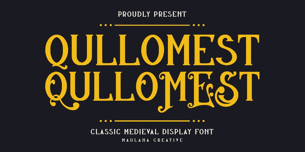 MC Qullomest font