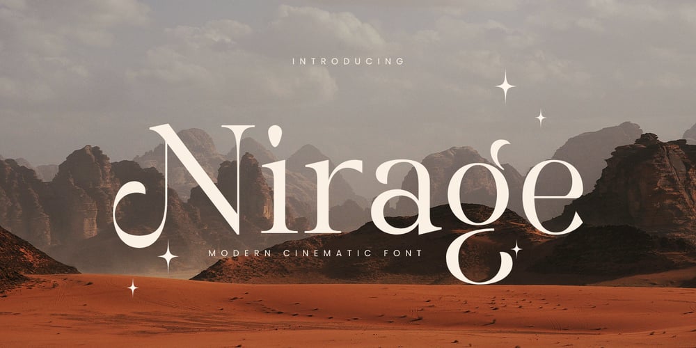 Nirage font