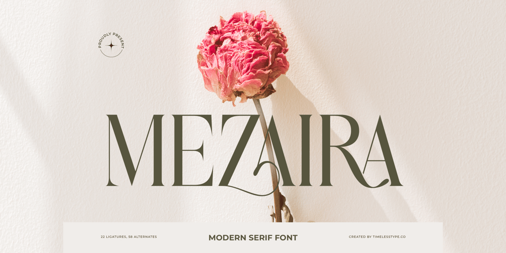 Mezaira font