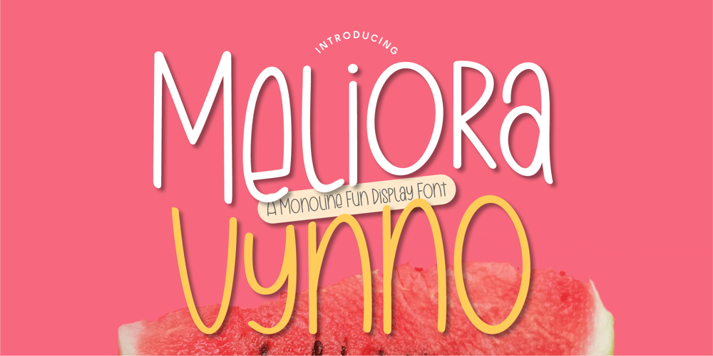 CF Meliora Vynno font