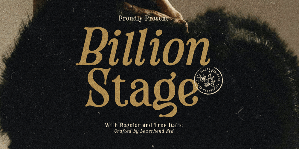 Billion Stage font