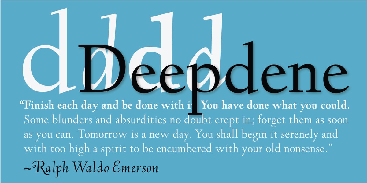 LTC Deepdene Font | Webfont & Desktop | MyFonts