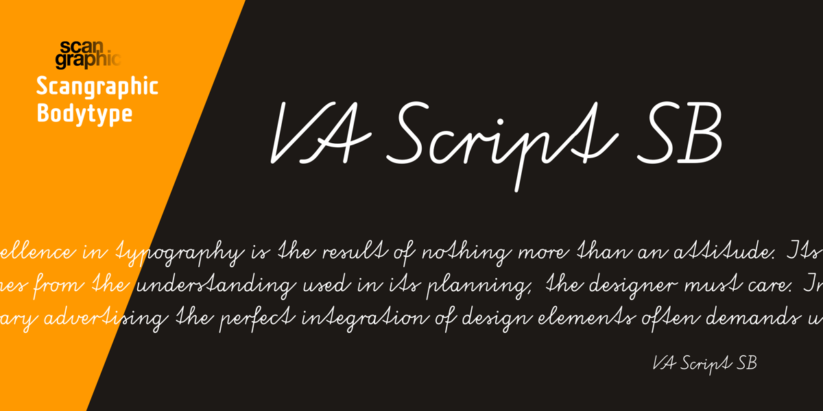 VA Script No. 1 SB Font | Webfont & Desktop | MyFonts